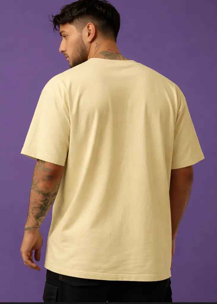 Unisex Oversized Standard T-Shirt - BEIGE