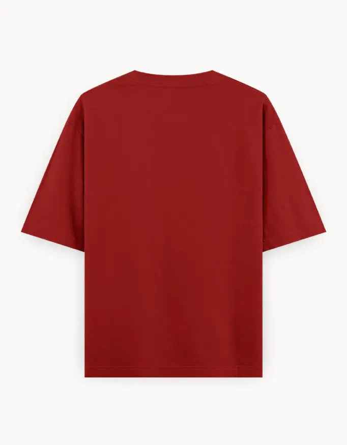Classic Oversized T shirt - RED