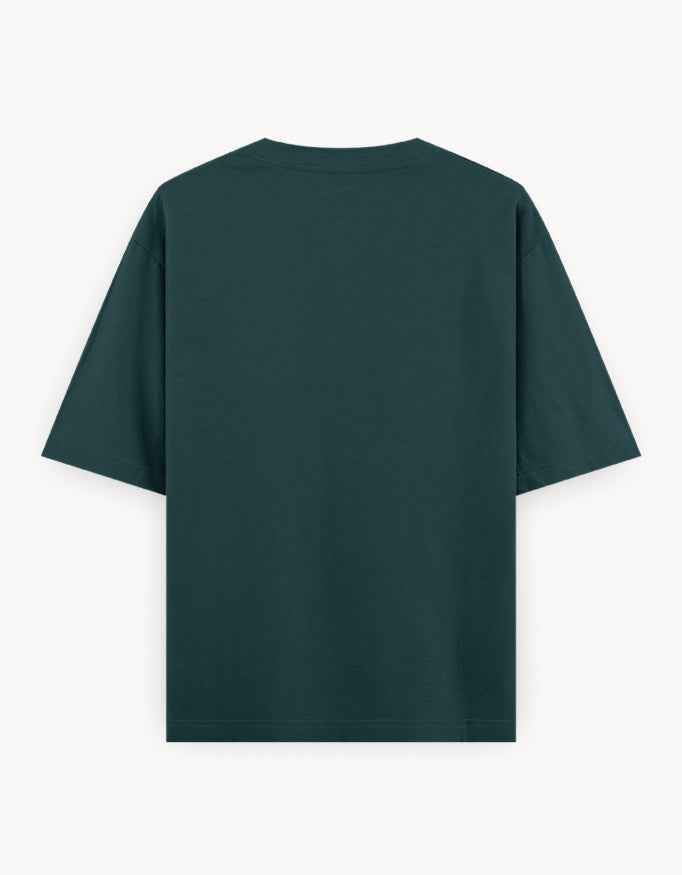 Classic Oversized T shirt - PETROL BLUE