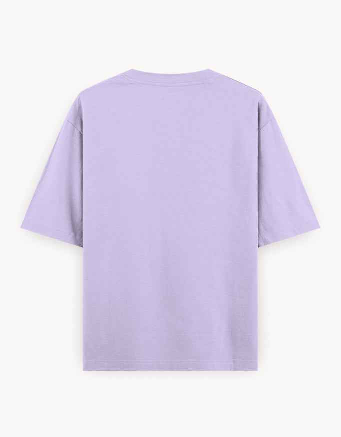 Classic Oversized T shirt -  LAVENDER