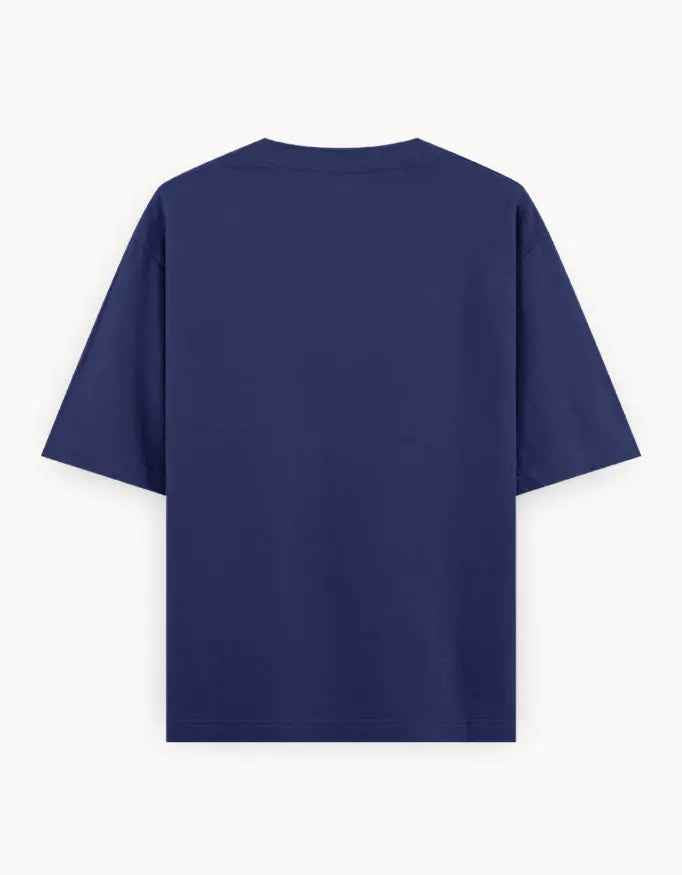 Classic Oversized T shirt - ROYAL BLUE