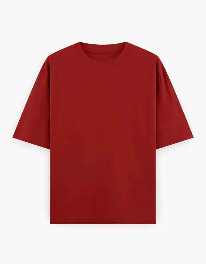 Classic Oversized T shirt - RED
