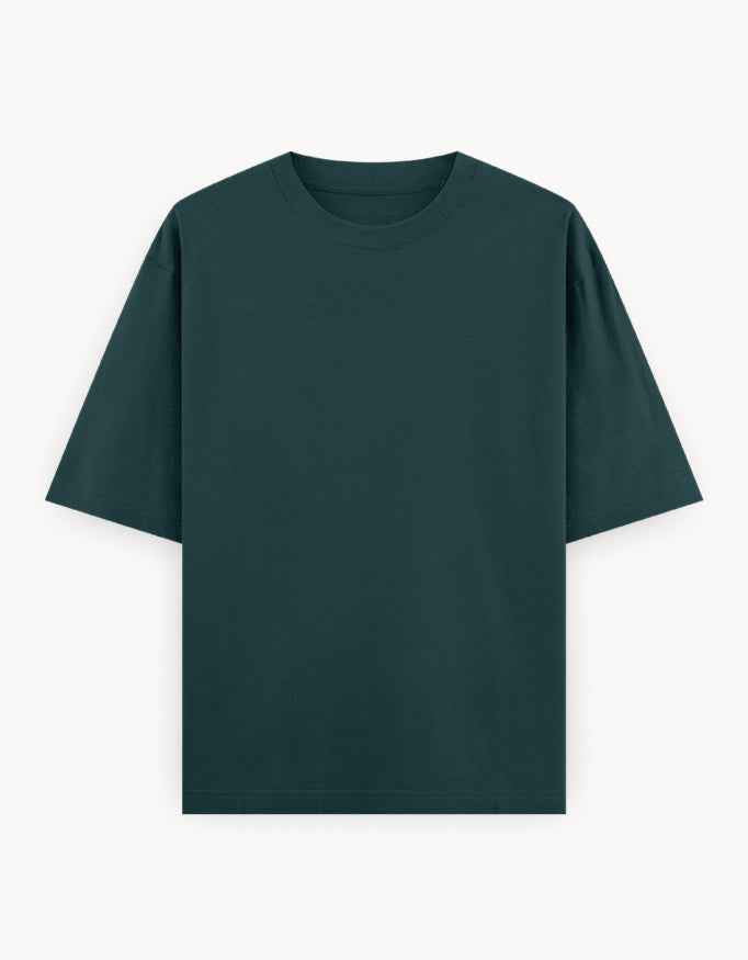 Classic Oversized T shirt - PETROL BLUE