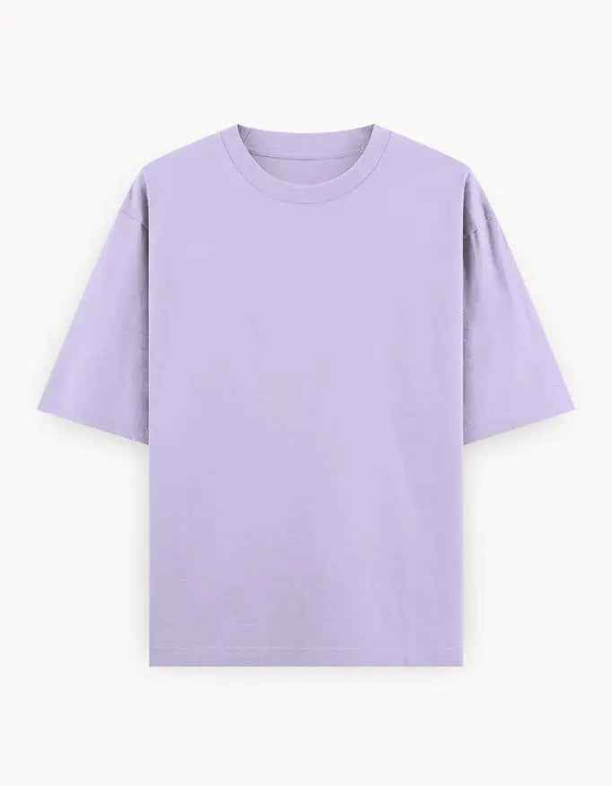 Light Weight Oversized T shirt - LAVENDER