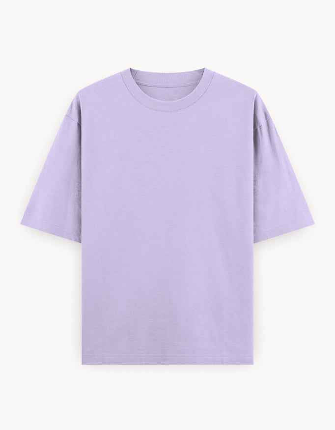 Classic Oversized T shirt -  LAVENDER