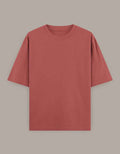 Classic Oversized T shirt - CORAL