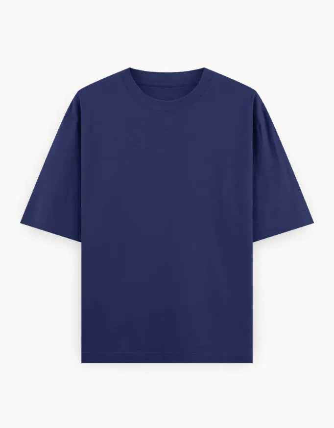 Classic Oversized T shirt - ROYAL BLUE