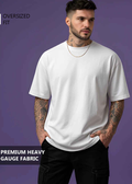 Classic Oversized T shirt - WHITE